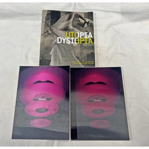 2086 - UTOPIA DYSTOPIA BY YASUFUMI NAKAMORI - 2012 & 2 COPIES OF APHASIA BY ANDREAS, BOTH SIGNED - 2017
