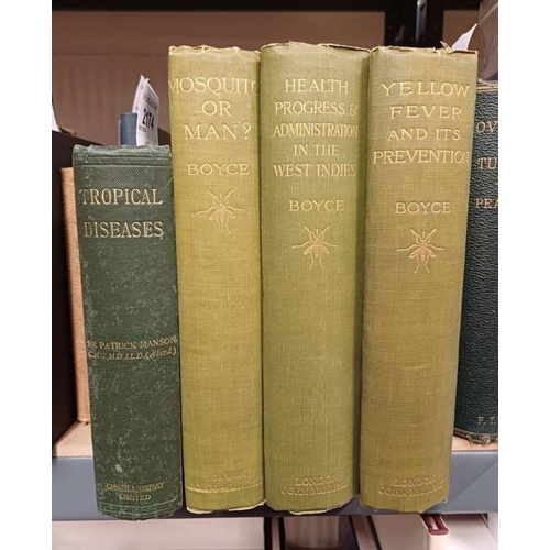 2174 - TROPICAL DISEASES, A MANUAL OF THE DISEASES OF WARM CLIMATES BY PATRICK MANSON - 1903, MOSQUITO OR M... 