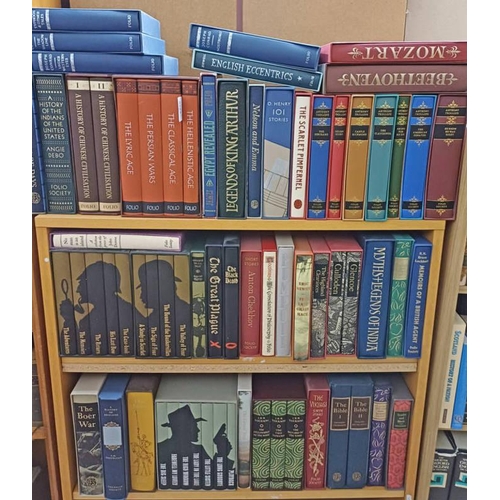 2496 - GOOD SELECTION OF FOLIO SOCIETY PUBLISHED BOOKS TO INCLUDE; THE LORD OF THE RINGS BY J.R.R. TOLKIEN,... 