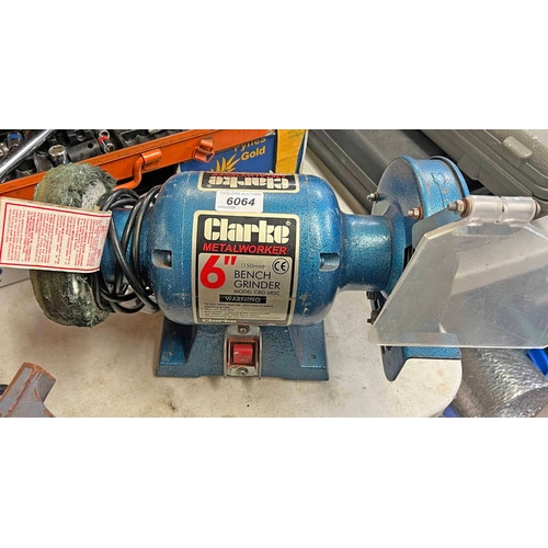 6064 - CLARKE 6'' BENCH GRINDER