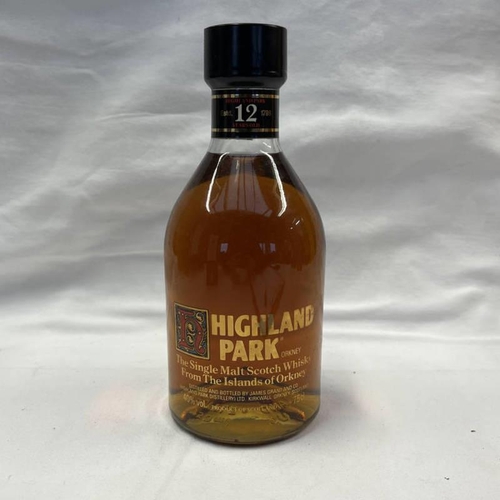 2015 - 1 BOTTLE HIGHLAND PARK 12 YEAR OLD SINGLE MALT WHISKY WITH TRANSFER PRINT LABEL - 75CL,  40% VOL