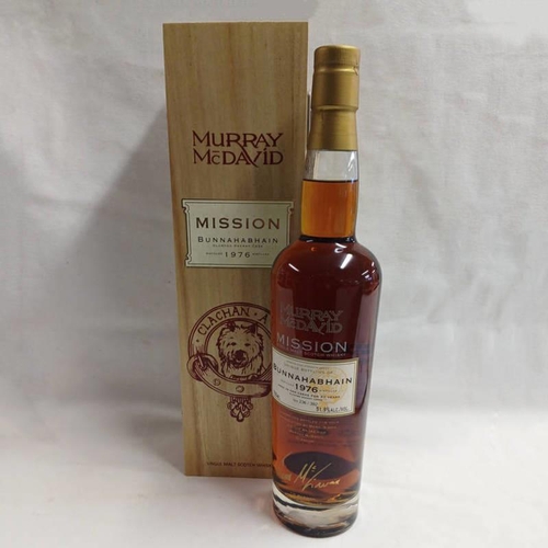 2019 - 1 BOTTLE BUNNAHABHAIN 31 YEAR OLD SINGLE MALT WHISKY, MISSION CASK STRENGTH SERIES, DISTILLED 1976, ... 