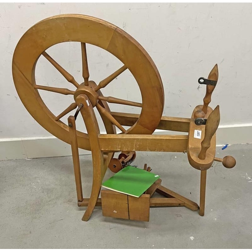 1287 - SPINNING WHEEL WITH HALDANE LABEL TO BODY