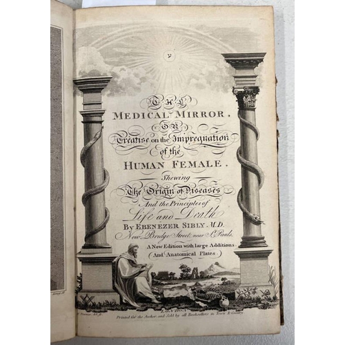 2110 - THE MEDICAL MIRROR OR TREATISE ON THE IMPREGNATION OF THE HUMAN FEMALE, SHOWING THE STRAIN OF DISEAS... 