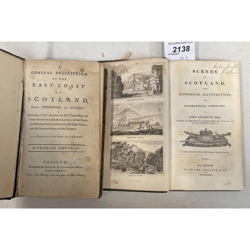 2138 - A GENERAL DESCRIPTION OF THE EAST COAST OF SCOTLAND FROM EDINBURGH TO CULLEN BY FRANCIS DOUGALS, HAL... 