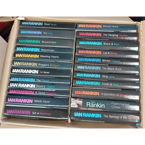 2524 - BCA COLLECTORS EDITION IAN RANKIN 23 VOLUME SET, IN ORIGINAL SHIPPING BOX OF ISSUE