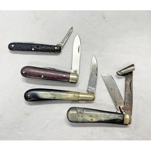 1157 - 4 LOCKWOOD BROTHERS , SHEFFIELD POCKET KNIVES