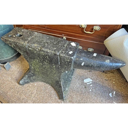 1616 - BLACKSMITHS ANVIL, 63CM LONG