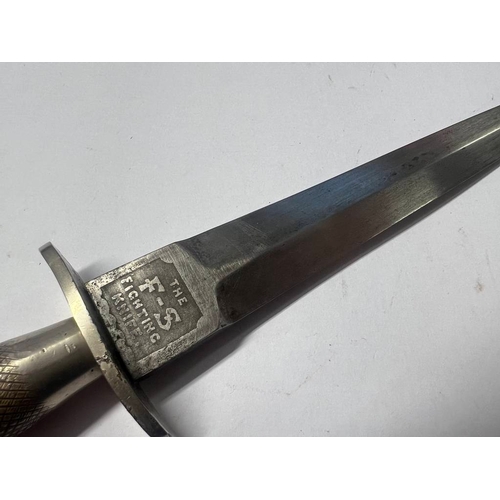 1006 - WW2 FAIRBAIRN-SYKES 1ST PATTERN FIGHTING KNIFE BY WILKINSON SWORD CO LTD, LONDON, WITH LETTER OF PRO... 