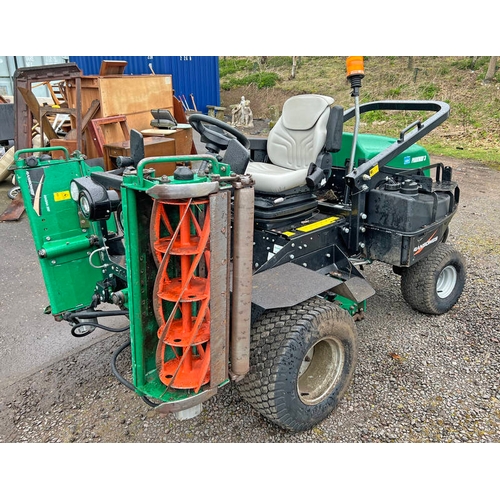 6004 - 2017 RANSOMES PARKWAY 2250 (SF17 DFU) 38HP ROAD REGISTERED DIESEL THREE UNIT RIDE ON CYLINDER MOWER ... 