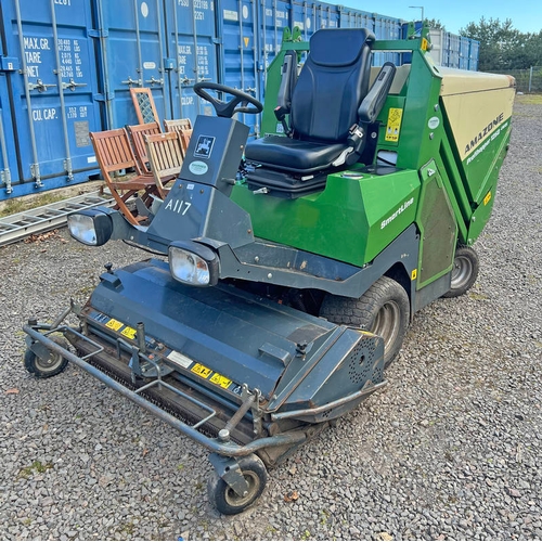 6006 - 2019 AMAZONE PROFI HOPPER 1250 (SP69 BZK) ROAD REGISTERED RIDE ON MOWER 1.25M CUTTING WIDTH WITH AUG... 