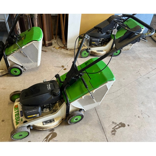 6028 - 2021 18'' ETESIA PRO46 PHTS WITH GRASS BOX 4.5HP SELF PROPELLED PEDESTRIAN MOWER WITH 18'' CUTTING W... 