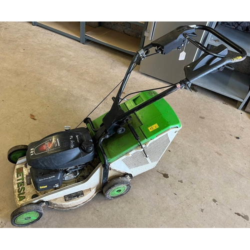 6040 - 2021 18'' ETESIA PRO46 PHTS WITH GRASS BOX 4.5HP SELF PROPELLED PEDESTRIAN MOWER WITH 18'' CUTTING W... 