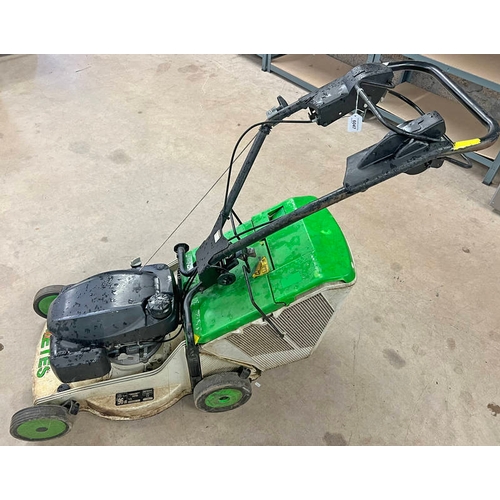 6047 - 2020 18'' ETESIA PRO PHTS3 WITH GRASS BOX SELF PROPELLED PEDESTRIAN MOWER WITH 46CM CUTTING WIDTH AN... 