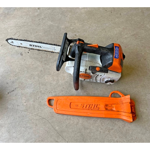 6065 - 2020 STIHL 14'' MS201 TC-M CHAINSAW PROFESSIONAL TOP HANDED PETROL CHAINSAW DESIGNED FOR WORKING AT ... 