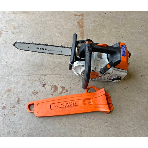 6066 - 2020 STIHL 14'' MS201 TC-M CHAINSAW PROFESSIONAL TOP HANDED PETROL CHAINSAW DESIGNED FOR WORKING AT ... 