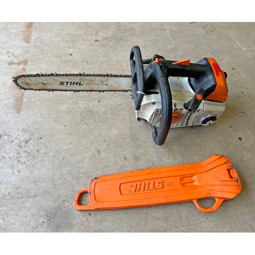 6068 - 2019 STIHL 14'' MS201 TC-M CHAINSAW PROFESSIONAL TOP HANDED PETROL CHAINSAW DESIGNED FOR WORKING AT ... 