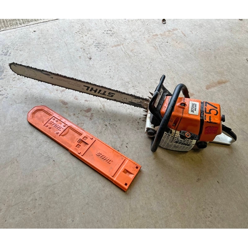 6071 - 2018 STIHL 36'' MS660 CHAINSAW PROFESSIONAL PETROL CHAINSAW WITH 30'' BAR **TO BE SOLD PLUS VAT ON T... 