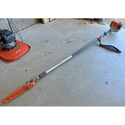 6072 - 2018 STIHL HT133 EXTENDABLE POLESAW PROFESSIONAL POLE PRUNER WITH TELESCOPIC SHAFT, TOTAL LENGTH 270... 