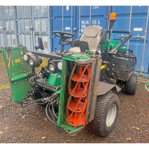 6005 - 2017 RANSOMES PARKWAY 2250 (SF17 DFV) 38HP ROAD REGISTERED DIESEL THREE UNIT RIDE ON CYLINDER MOWER ... 