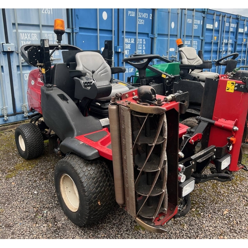 6003 - 2018 TORO  LT3340  (SP18 BLJ) 38HP ROAD REGISTERED DIESEL THREE UNIT RIDE ON CYLINDER MOWER (HYDRAUL... 