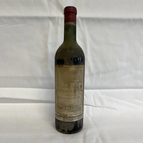 2019 - 1 BOTTLE CHATEAU LATOUR - VINTAGE 1959 BORDEAUX BOTTLED CAMBLANES