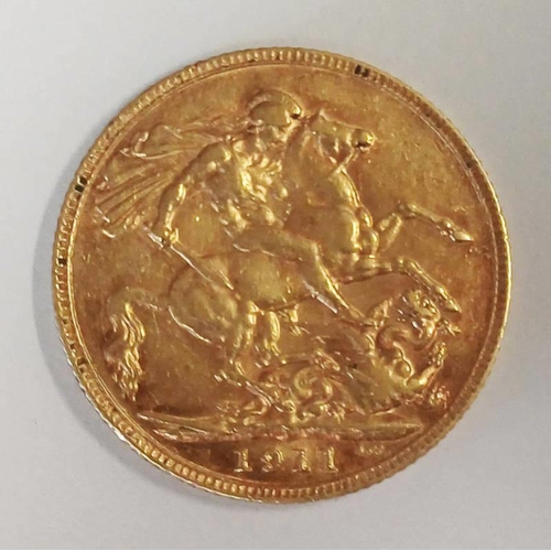 4000 - 1911 GEORGE V SOVEREIGN