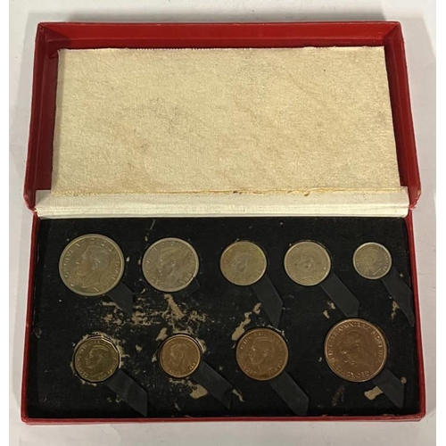 4060 - 1950 GEORGE VI PROOF SET IN ORIGINAL BOX OF ISSUE