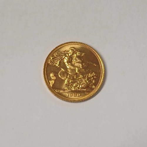 4326 - 1980 ELIZABETH II SOVEREIGN