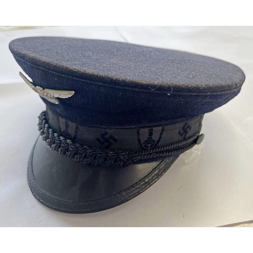 1247 - NS-RKB GERMAN STYLE WW2 STYLE CAP WITH EAGLE