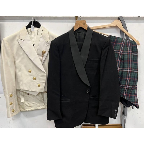 1425 - JACKET WITH TARTAN TROUSERS & A DINNER SUIT -2-