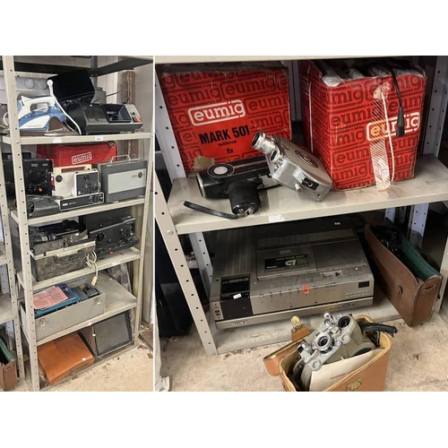 1663 - SELECTION OF PROJECTORS, ETC TO INCLUDE EUMIG, AGFA FAMILY, EUMIG S905,EUMIG C16, ADMIRA ELATRIC 16,... 