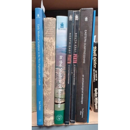 2104 - SELECTION OF SCOTTISH ARCHAEOLOGY RELATED BOOKS TO INCLUDE; EARLY MEDIEVAL SCULPTURE IN THE WEST HIG... 