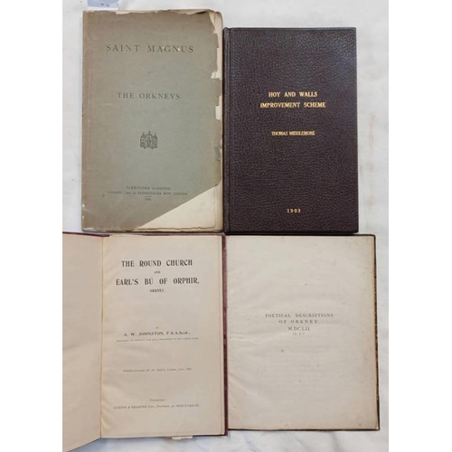 2140 - SAINT MAGNUS OF THE ORKNEYS BY ALEXANDER GARDENER - 1887, POETICAL DESCRIPTIONS OF ORKNEY MDCLII, HA... 