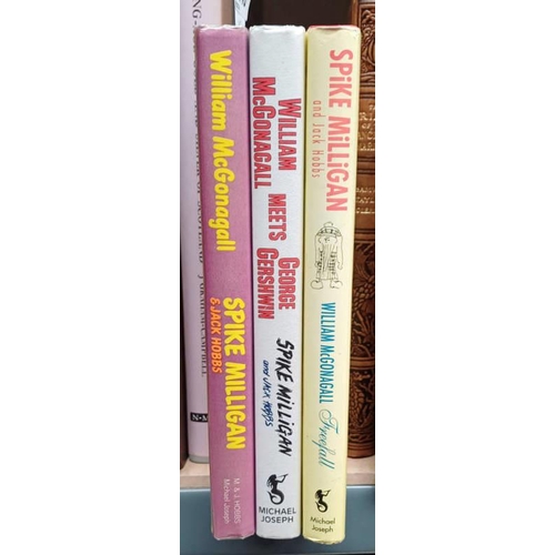 2145 - 3 BOOKS OF THE WILLIAM MCGONAGALL SERIES BY SPIKE MILLIGAN & JACK HOBBS TO INCLUDE: THE TRUTH AT LAS... 