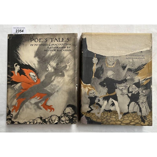 2354 - TALES OF MYSTERY & IMAGINATION BY EDGAR ALLAN POE, ILLUSTRATED BY ARTHUR RACKHAM, WITH ORIGINAL DUST... 