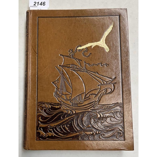 2146 - THE RIME OF THE ANCIENT MARINER BY SAMUEL TAYLOR-COLERIDGE, PRESENTED BY WILLY POGANY FULLY LEATHER ... 