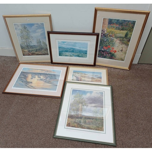 1016 - SELECTION OF ERIC AULD AND HOWARD BUTTERWORTH PRINTS, ALL SIGNED IN PENCIL