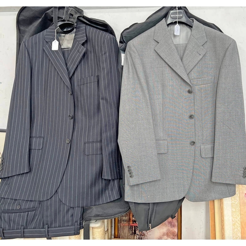 1278 - AQUASCUTUM LOND STRIPE SUIT AND A BAULMER SUIT  -2-