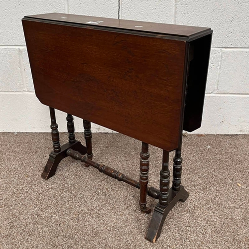 217 - LATE 19TH CENTURY MAHOGANY SUTHERLAND TABLE