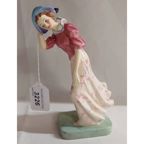 3226 - ROYAL DOULTON FIGURE WINDFLOWER HN1763