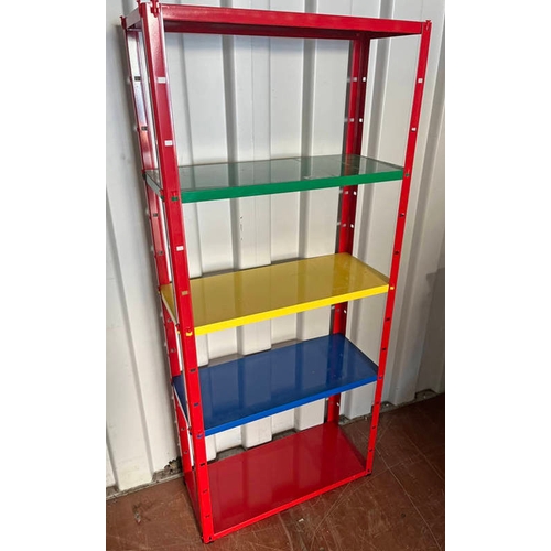 6033 - METAL SHELVING UNIT