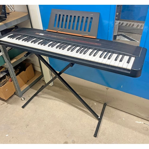 6049 - CASIO CPS - 7 ELECTRONIC KEYBOARD WITH FOLDING STAND