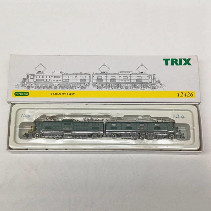 MINITRIX 12426 N GAUGE ELECTRIC LOCOMOTIVE CLASS AE 8/14 11801