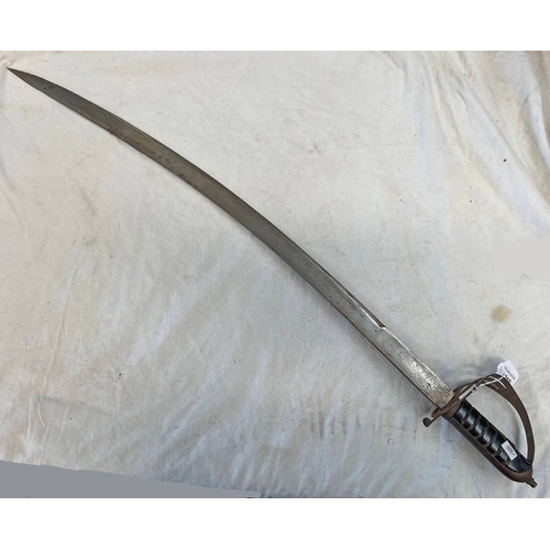 1144 - INDIAN MADE CAVALRY SWORD 96CM LONG OVERALL