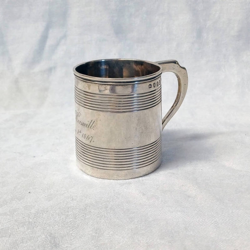 17 - GEORGE III SILVER MUG BY STEPHEN ADAMS, LONDON 1806 - 105 G