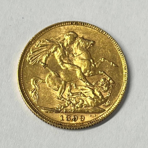 321 - VICTORIAN 1899 SOVEREIGN