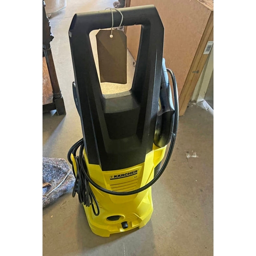 6000 - KARCHER K2 POWERWASHER WITH VARIOUS ATTACHMENTS