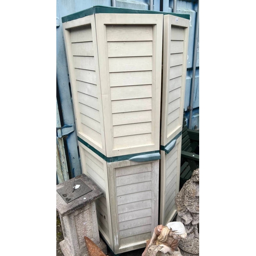 6014 - PLASTIC OUTDOOR STORAGE UNIT