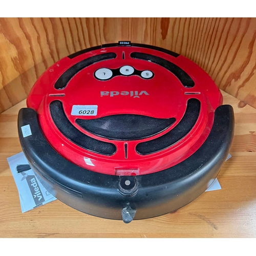 6028 - VILEDA ROBOT CLEANER WITH CHARGER AND USER MANUAL